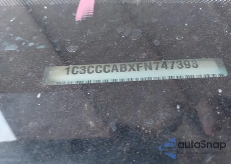 2015 Chrysler 200 Limited из США, поврежденный, VIN 1C3CCCABXFN747398